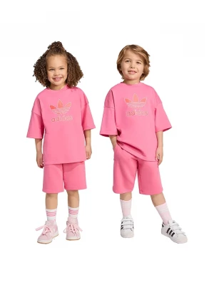 Obrázek produktu adidas Originals Dětská bavlněná souprava adidas Originals růžová