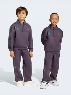 Obrázek produktu adidas Originals Dětská tepláková souprava adidas Originals fialová