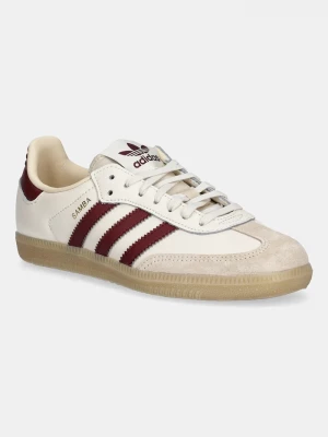 Obrázek produktu adidas Originals Dětské kožené tenisky adidas Originals SAMBA OG béžová