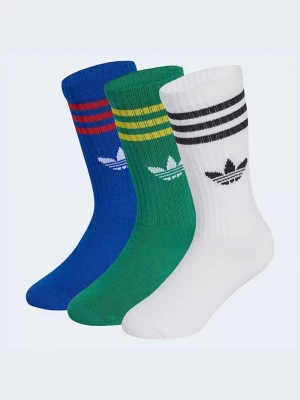 Obrázek produktu adidas Originals Dětské ponožky s bavlnou adidas Originals 3-pack modrá