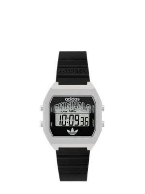 Obrázek produktu ADIDAS ORIGINALS Digitální hodinky 'STREET' černá / stříbrná