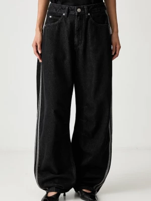 Obrázek produktu adidas Originals džíny dámské Barrel černá