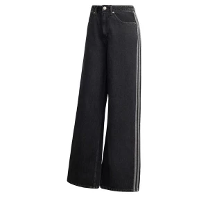 Obrázek produktu ADIDAS ORIGINALS Džíny 'HIGH RISE WIDE LEG DENIM' černá džínovina