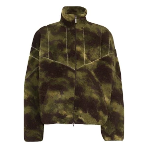 Obrázek produktu ADIDAS ORIGINALS Fleecová mikina tmavě hnědá / khaki / tmavě zelená