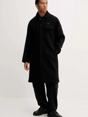Obrázek produktu adidas Originals Kabát s příměsí vlny P Ess Overcoat černá