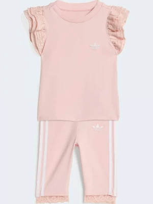 Obrázek produktu adidas Originals kojenecký set s bavlnou růžová