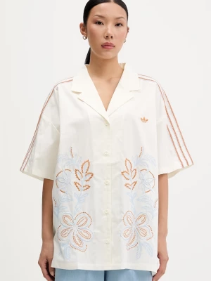 Obrázek produktu adidas Originals košile dámská bavlněná Resort béžová