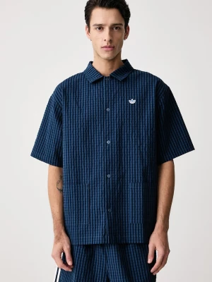 Obrázek produktu adidas Originals košile pánská bavlnou Resort modrá