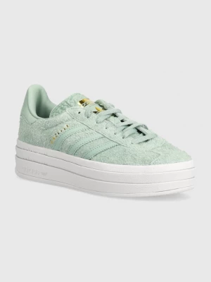 Obrázek produktu adidas Originals Kožené tenisky adidas Originals Gazelle Bold tyrkysová