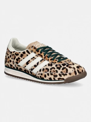 Obrázek produktu adidas Originals Kožené tenisky adidas Originals SL 72 hnědá