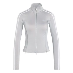 Obrázek produktu ADIDAS ORIGINALS Mikina 'ADIDAS X MIA MARQUEZ LONG SLEEVE ZIPPED' šedá / bílá