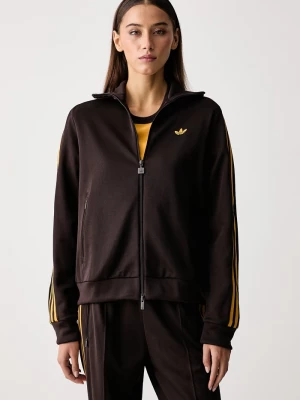 Obrázek produktu adidas Originals mikina dětská s bavlnou Beckenbauer hnědá