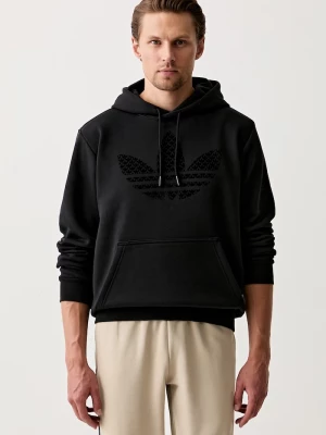 Obrázek produktu adidas Originals mikina kapucí pánská bavlnou MONOGRAM HD černá