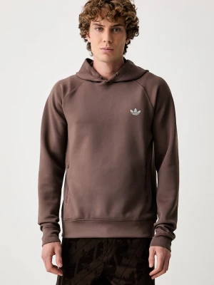 Obrázek produktu adidas Originals mikina kapucí pánská Trefoil Essentials Spacer hnědá