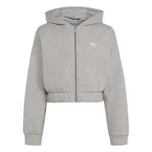 Obrázek produktu ADIDAS ORIGINALS Mikina 'LOOSE PADDED RIB ZIP' šedý melír