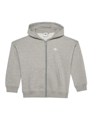 Obrázek produktu ADIDAS ORIGINALS Mikina 'OVERSIZED FULL ZIP HOODIE' šedý melír