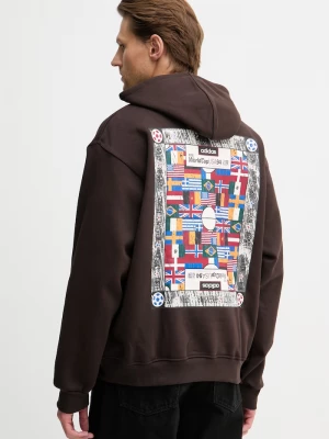 Obrázek produktu adidas Originals mikina s kapucí pánská hnědá