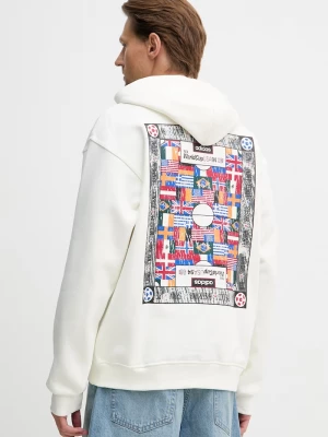 Obrázek produktu adidas Originals mikina s kapucí pánská s bavlnou béžová
