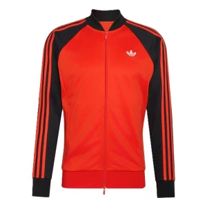 Obrázek produktu ADIDAS ORIGINALS Mikina 'SUPERSTAR' červená / černá