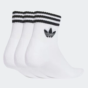 Obrázek produktu ADIDAS ORIGINALS Ponožky '3-Stripes Ankle 3 Pairs' černá / bílá
