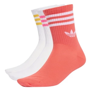 Obrázek produktu ADIDAS ORIGINALS Ponožky '3-Stripes Crew 3 Pairs' malinová / bílá