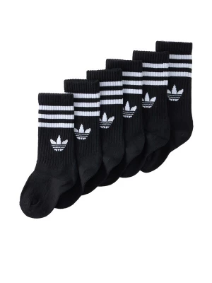Obrázek produktu ADIDAS ORIGINALS Ponožky '3 Stripes Crew Socks 6 Pairs' černá / bílá