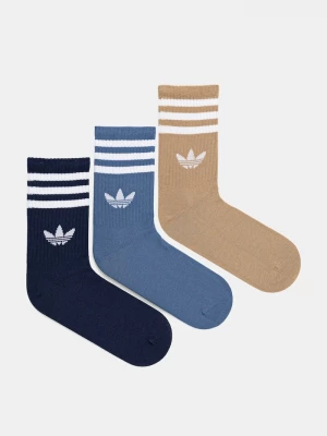 Obrázek produktu adidas Originals Ponožky adidas Originals 3-Stripes 3-pack modrá