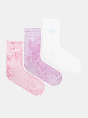 Obrázek produktu adidas Originals Ponožky adidas Originals Tie Dye Cr S 3-pack růžová