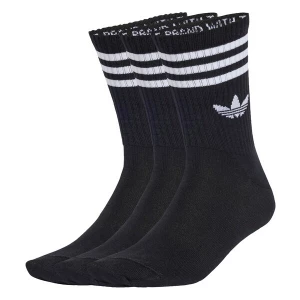 Obrázek produktu ADIDAS ORIGINALS Ponožky '3-Stripes Crew 3 Pairs' černá / bílá