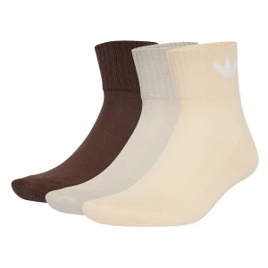 Obrázek produktu ADIDAS ORIGINALS Ponožky 'Mid Ankle 6 Pairs' béžová / písková / tmavě hnědá / bílá