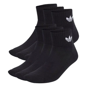 Obrázek produktu ADIDAS ORIGINALS Ponožky 'Mid Ankle 6 Pairs' černá / bílá