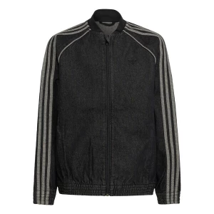 Obrázek produktu ADIDAS ORIGINALS Přechodná bunda 'SST LOOSE DENIM TRACK' antracitová / černá džínovina