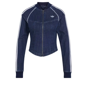 Obrázek produktu ADIDAS ORIGINALS Přechodná bunda 'Superstar' modrá džínovina / bílá