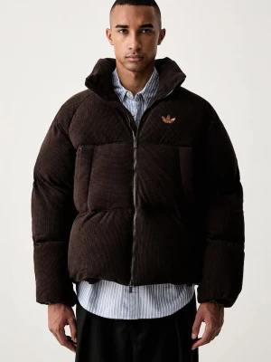 Obrázek produktu adidas Originals prošívaná bunda pánská manšestrová Corduroy Puffer hnědá