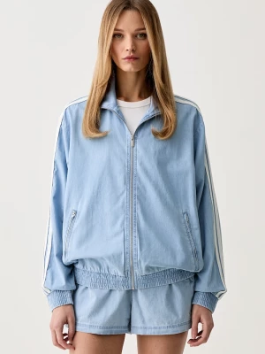 Obrázek produktu adidas Originals rozepínací mikina dámská džínová modrá