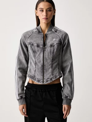 Obrázek produktu adidas Originals rozepínací mikina dámská džínová Superstar Denim Corset