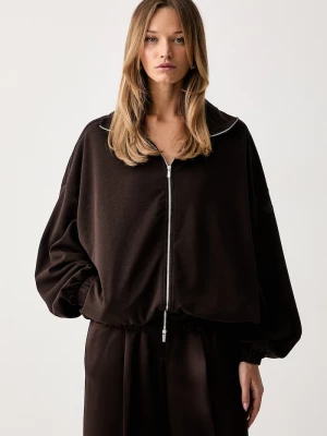 Obrázek produktu adidas Originals rozepínací mikina dámská hnědá