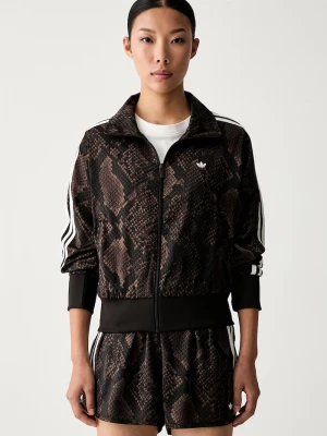 Obrázek produktu adidas Originals rozepínací mikina dámská Satin Snake hnědá