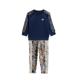 Obrázek produktu ADIDAS ORIGINALS Sada 'adidas x Liberty London Oversized Crew and Tights' marine modrá / nebeská modř / pueblo / růže