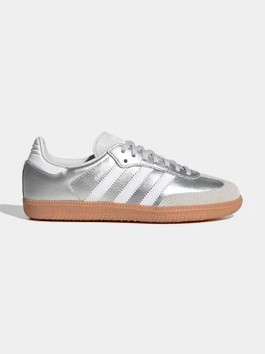 Obrázek produktu adidas Originals SAMBA OG sneakers boty dětské kožené stříbrná