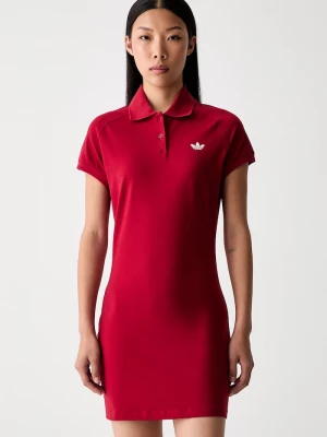 Obrázek produktu adidas Originals šaty bavlněné s elastanem červená