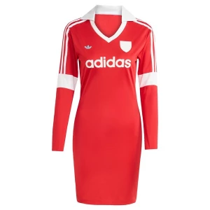 Obrázek produktu ADIDAS ORIGINALS Šaty 'FOOTIE' červená / bílá