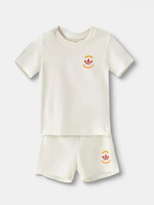 Obrázek produktu adidas Originals set dětský bavlněný béžová