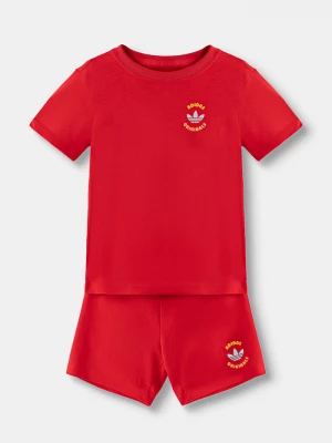 Obrázek produktu adidas Originals set dětský bavlněný červená