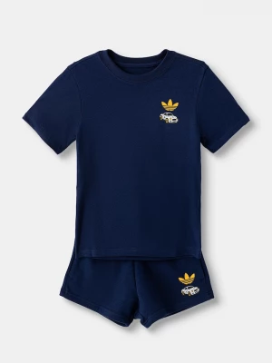 Obrázek produktu adidas Originals set dětský bavlněný námořnická modř