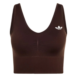 Obrázek produktu ADIDAS ORIGINALS Sportovní podprsenka 'Essentials' čokoládová / bílá
