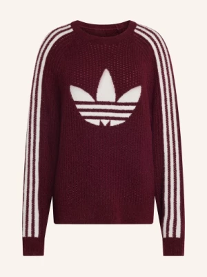 Obrázek produktu Adidas Originals Svetr S Třpytivou Přízí tmavě červená / bílá