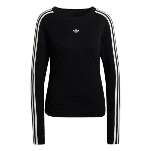 Obrázek produktu ADIDAS ORIGINALS Svetr 'SOLID SPIKE' černá / bílá