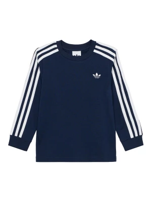 Obrázek produktu ADIDAS ORIGINALS Tričko '3-STRIPES LONG SLEEVE' marine modrá / bílá