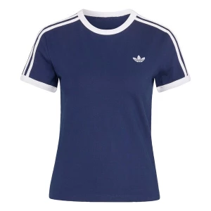 Obrázek produktu ADIDAS ORIGINALS Tričko '3 STRIPES SLIM' tmavě modrá / bílá
